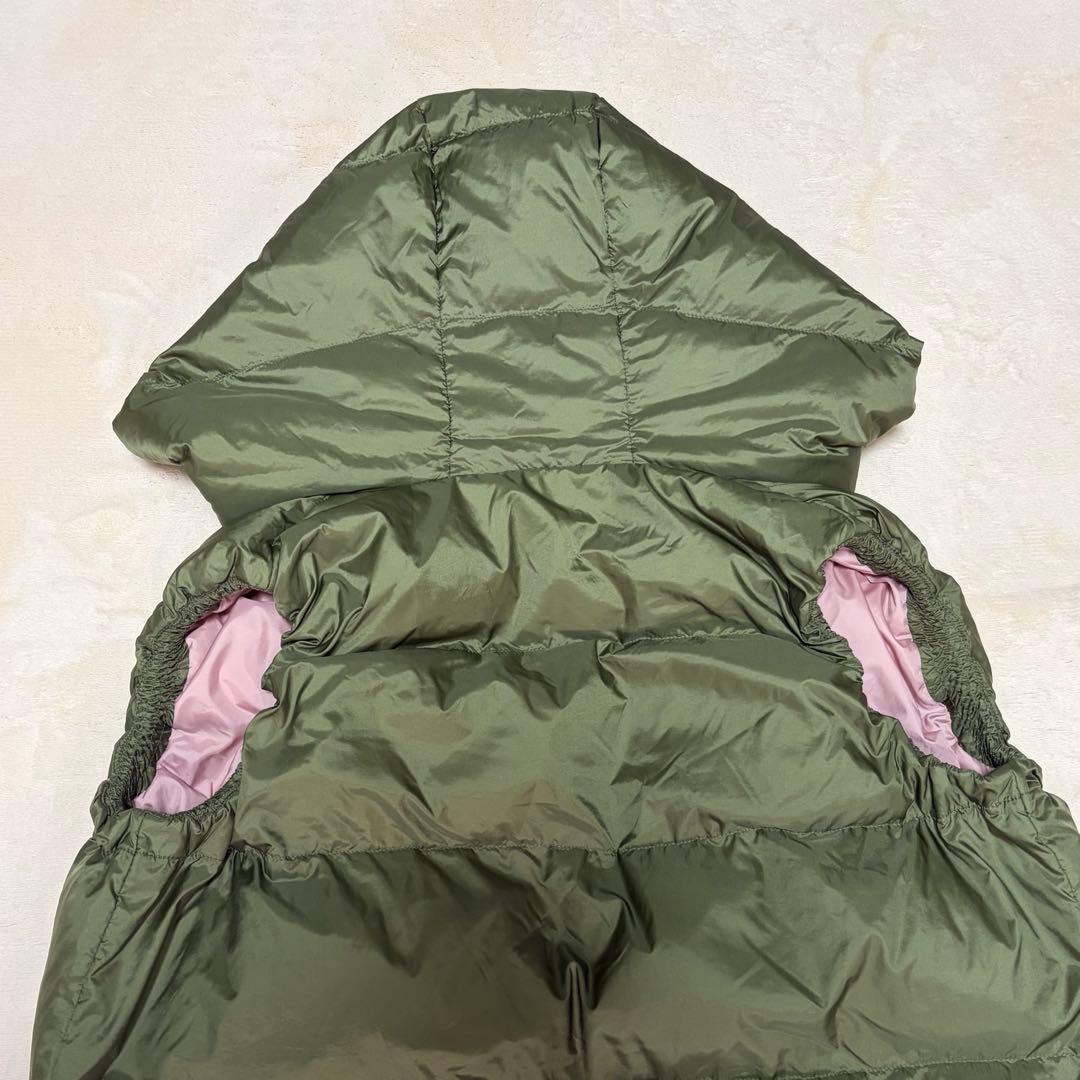 美品✨　AIGLE エーグル バラモ サーモライト 中綿ロングダウンベスト 撥水