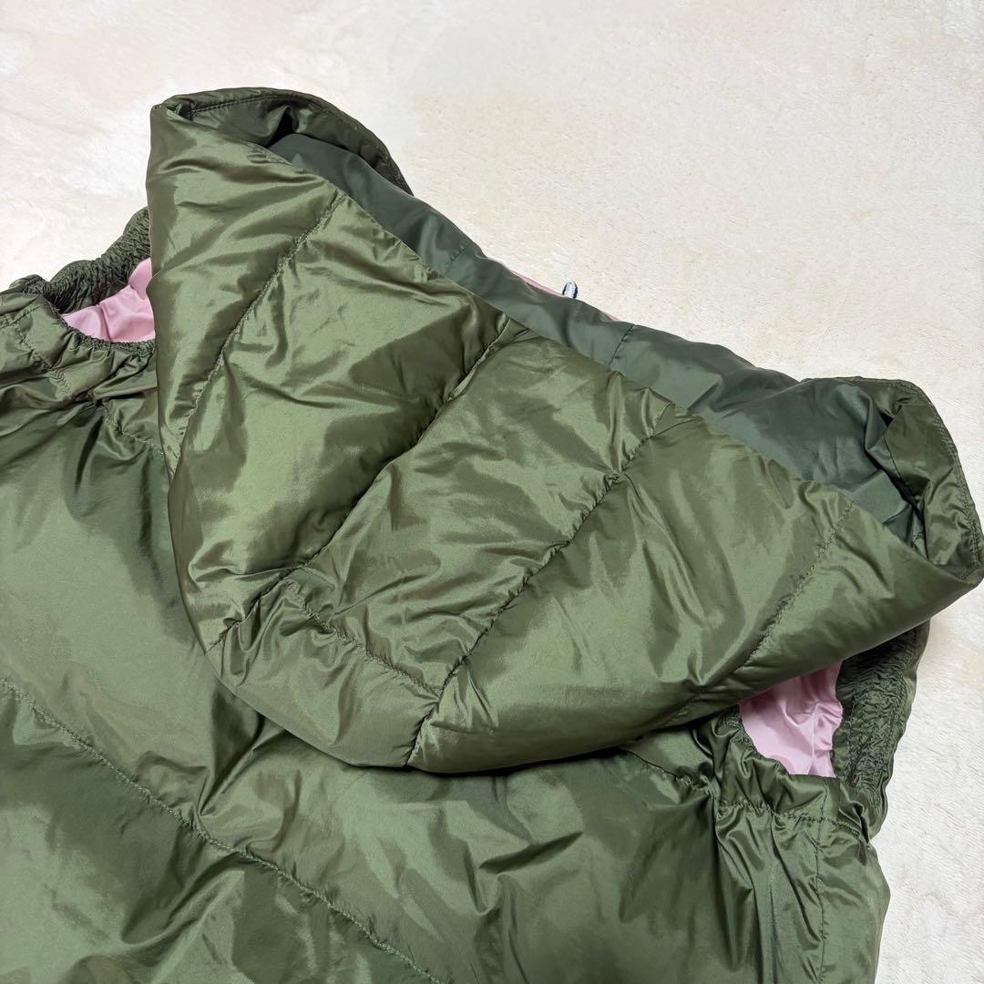 美品✨　AIGLE エーグル バラモ サーモライト 中綿ロングダウンベスト 撥水