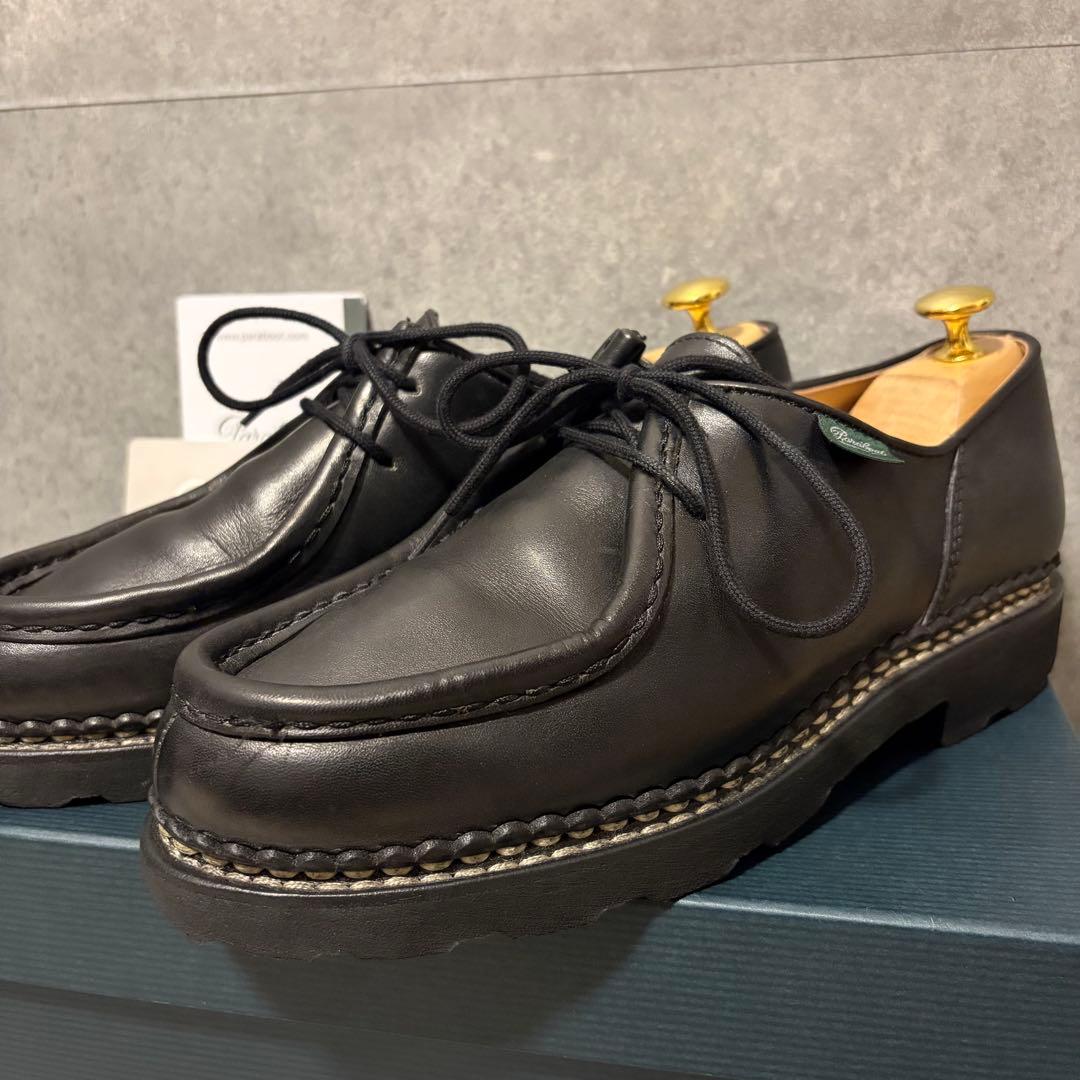 【美品】パラブーツ　ミカエル　ブラック　39