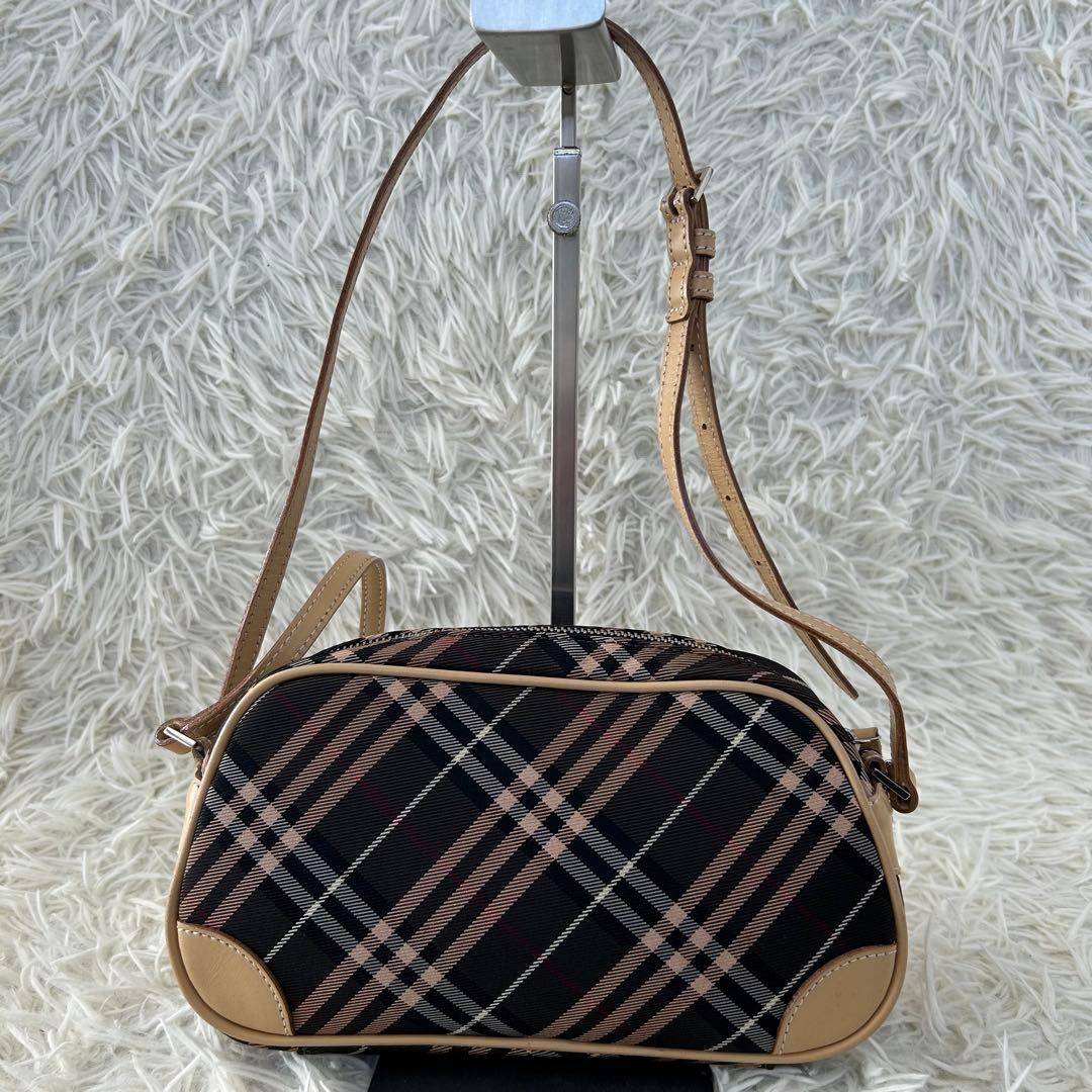✨美品✨ バーバリーブルーレーベル ショルダーバッグ カメラバッグ チェック