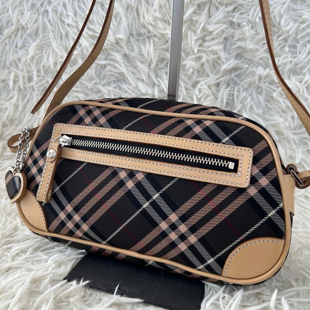 ✨美品✨ バーバリーブルーレーベル ショルダーバッグ カメラバッグ チェック