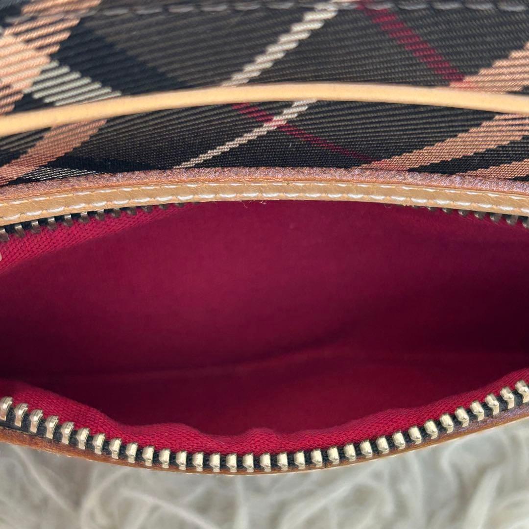 ✨美品✨ バーバリーブルーレーベル ショルダーバッグ カメラバッグ チェック