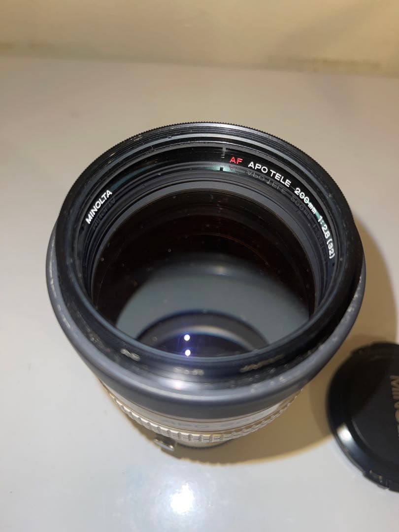 MINOLTA ハイスピード AF APO 200mm レンズ
