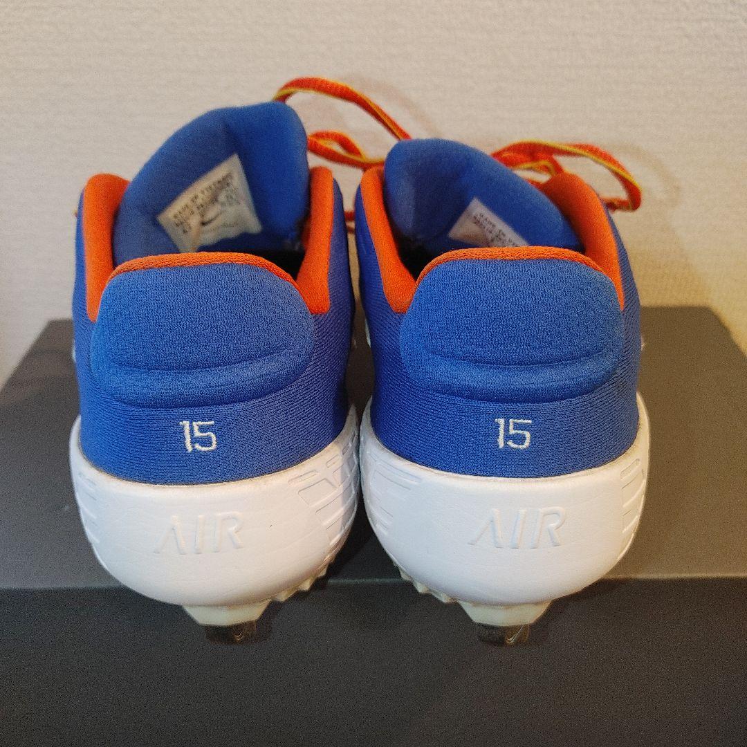 ナイキ　野球　スパイク　メタル 24.5センチ　ブルー×オレンジ