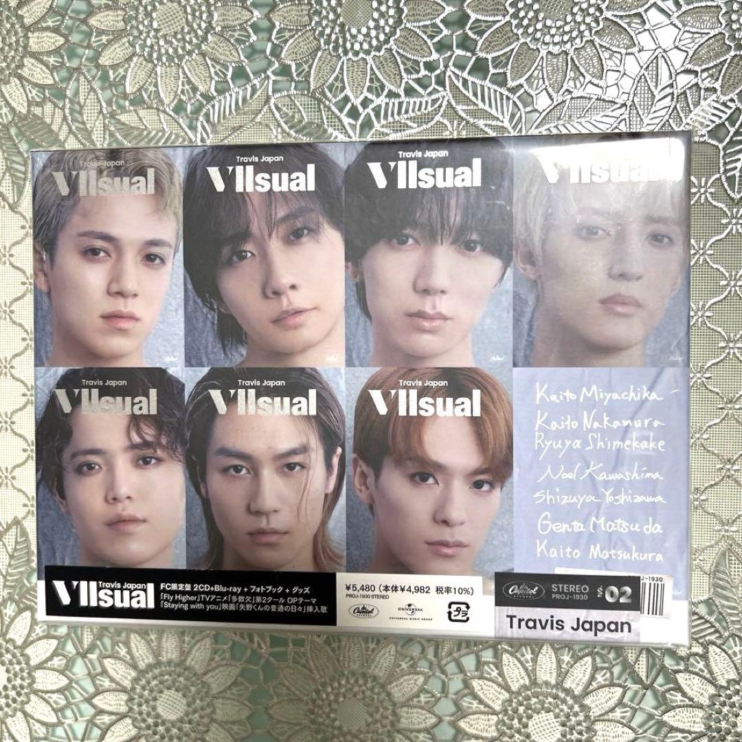 Travis Japan VIIsval FC限定盤　2CD +Blu-ray