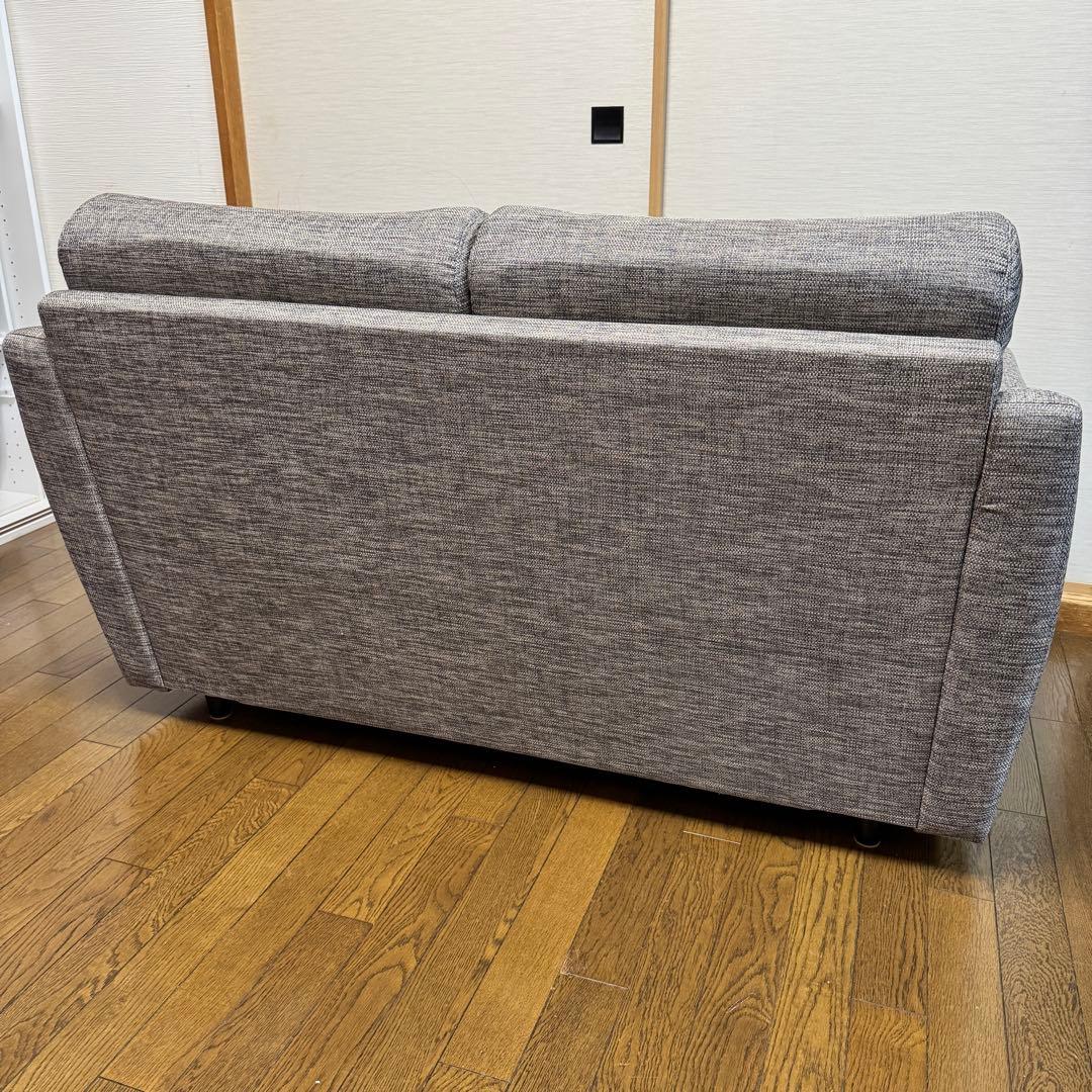 【送料込み】ニトリ 2人掛けソファ N-POCKET A4R 2P DBR