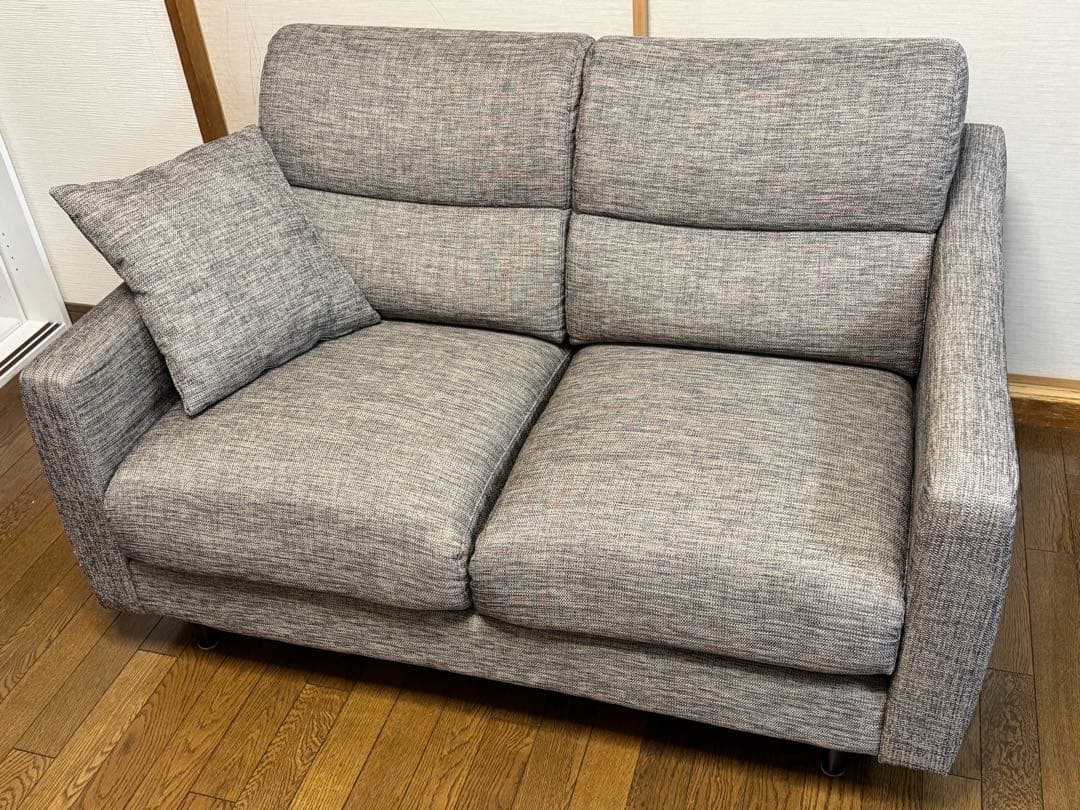 【送料込み】ニトリ 2人掛けソファ N-POCKET A4R 2P DBR