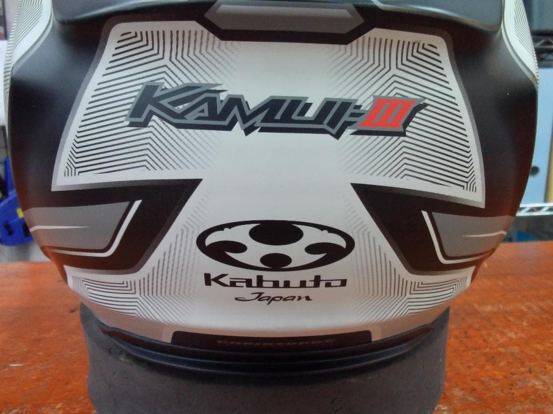 OGK　KABUTO　カムイ3　グラフィックモデル　サイズL チークパッド新品！