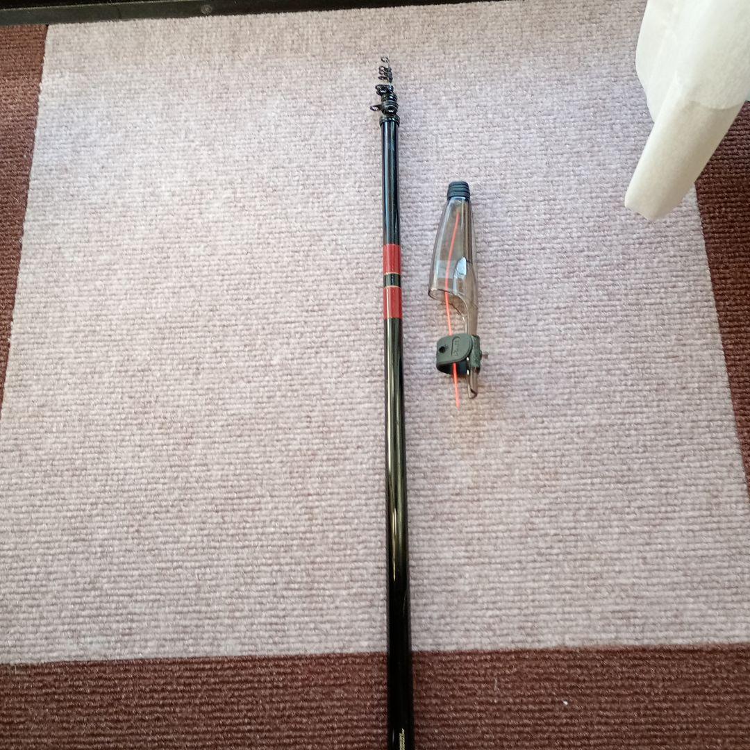 美品　がまかつ がま波 さぐり-II 1-3.6m