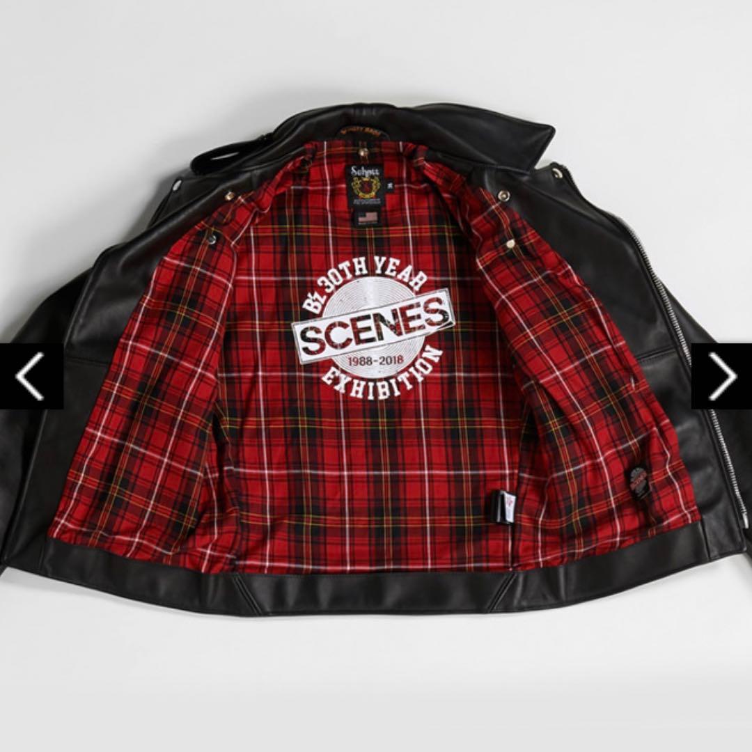t*a様 B'z 30TH SCENES Schott ライダースジャケット 稲