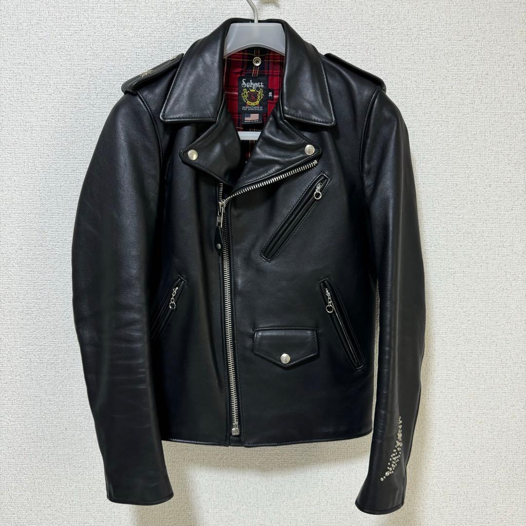 t*a様 B'z 30TH SCENES Schott ライダースジャケット 稲