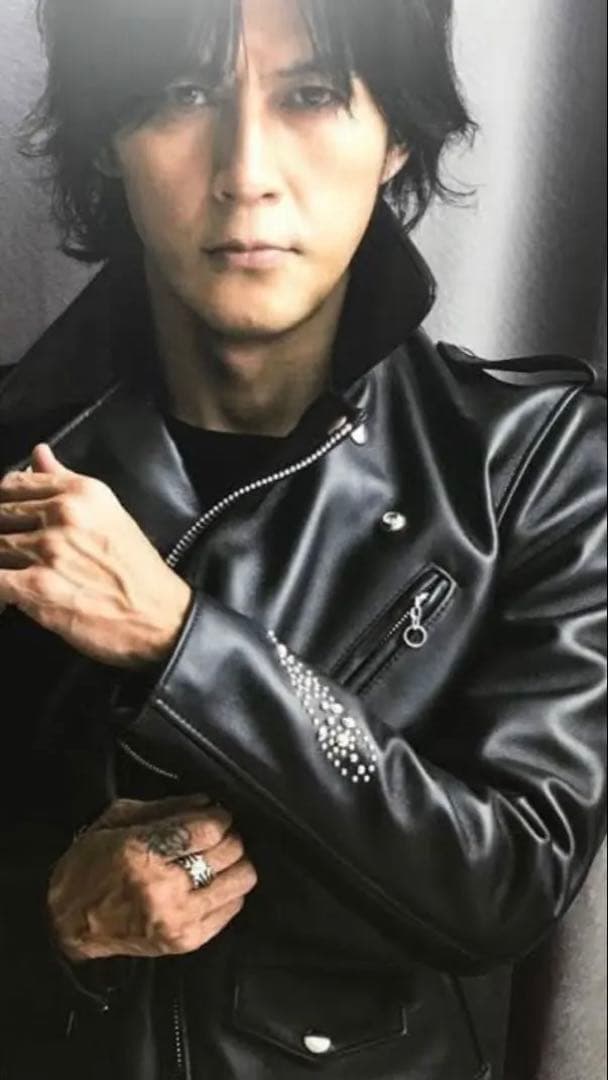 t*a様 B'z 30TH SCENES Schott ライダースジャケット 稲