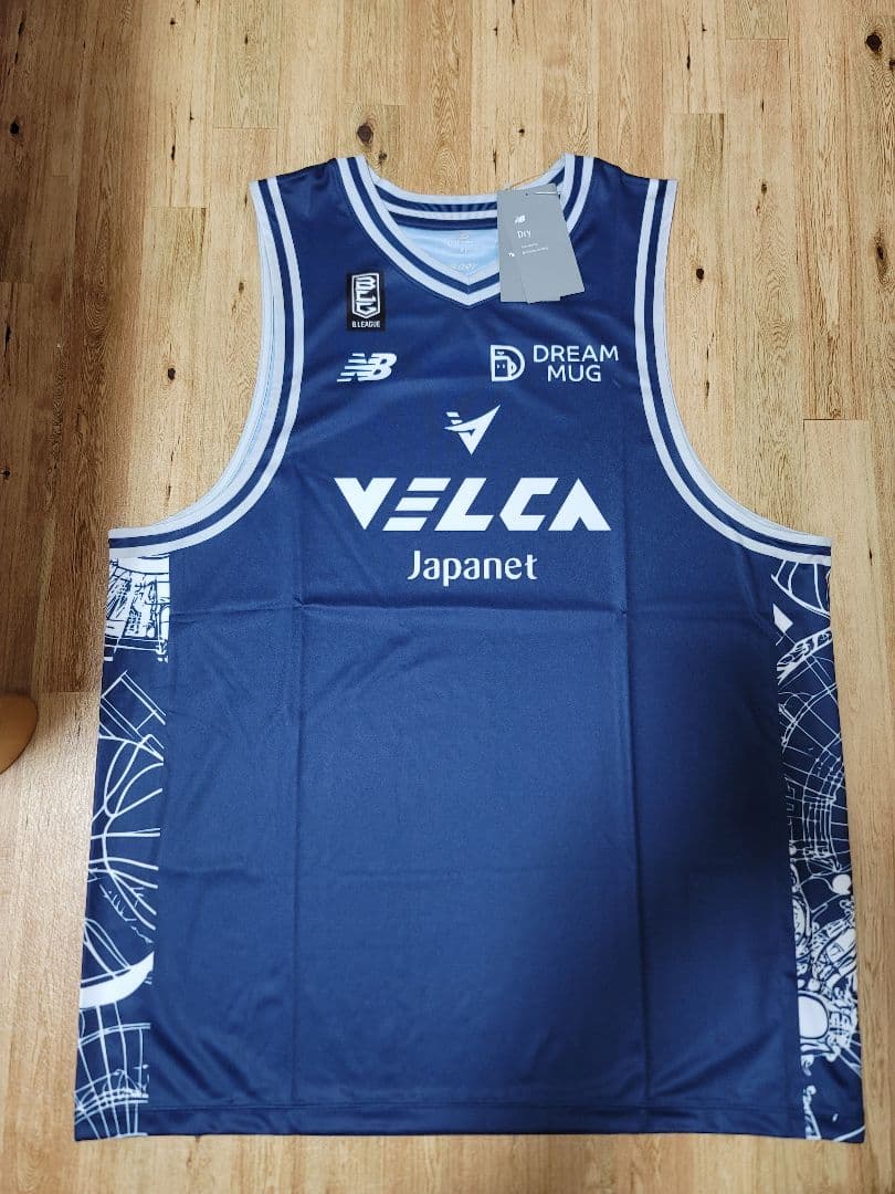 新品　タグ付き　New Balance VELCA ユニフォーム XL　Bリーグ