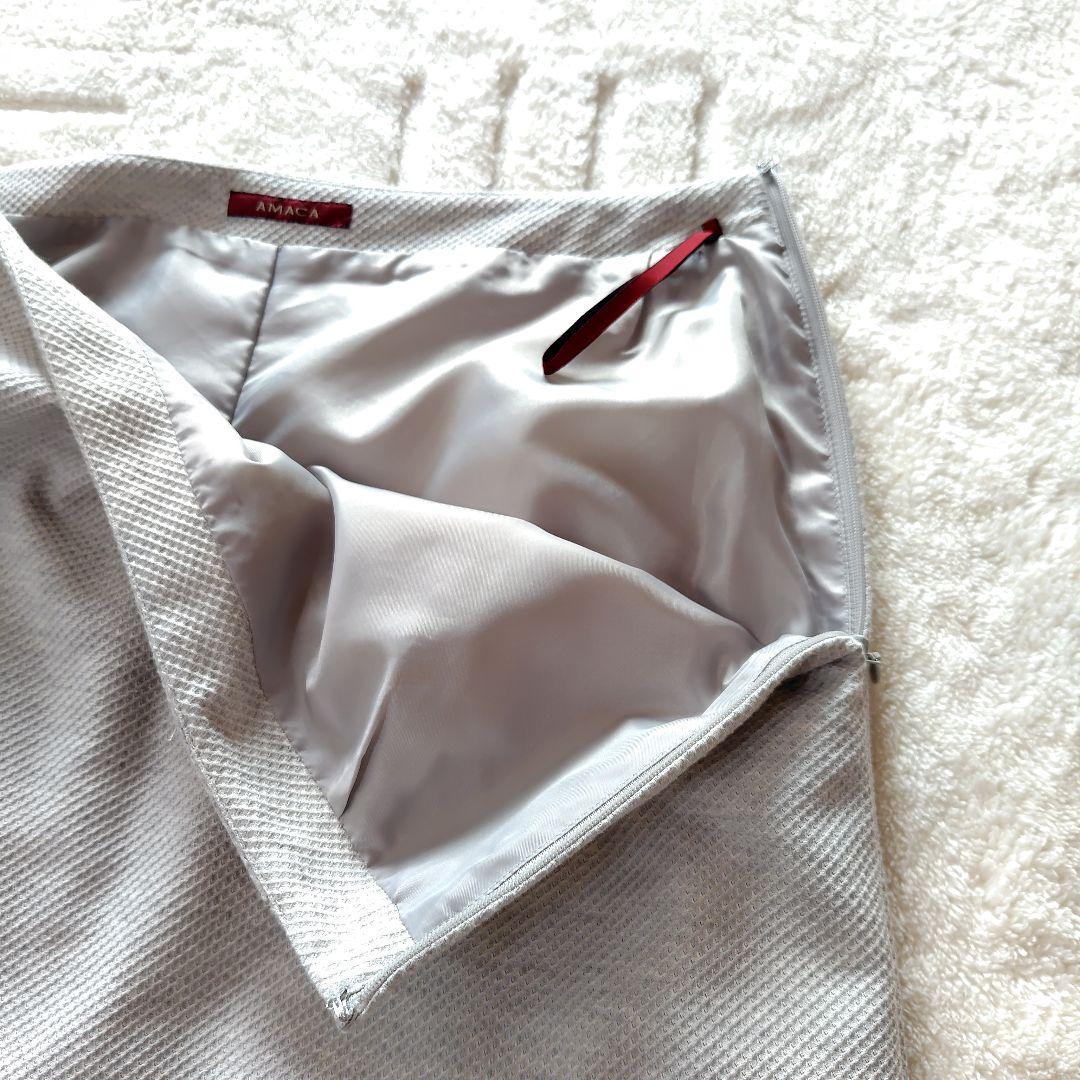 未使用　AMACA　スーツセット2点おまとめ　洗える　ストレッチ