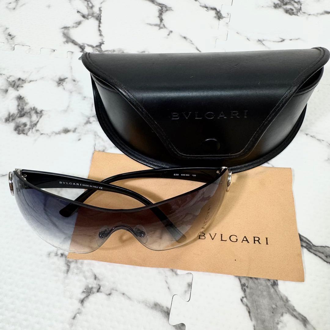 極美品/GACKT着用モデル　ブルガリ　サングラス　トンドサン　メダリオン