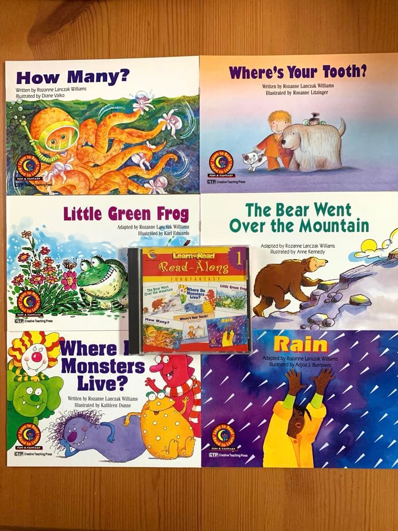 CTP Learn To Read 18冊➕CD3枚付き　英語絵本　多読　人気！