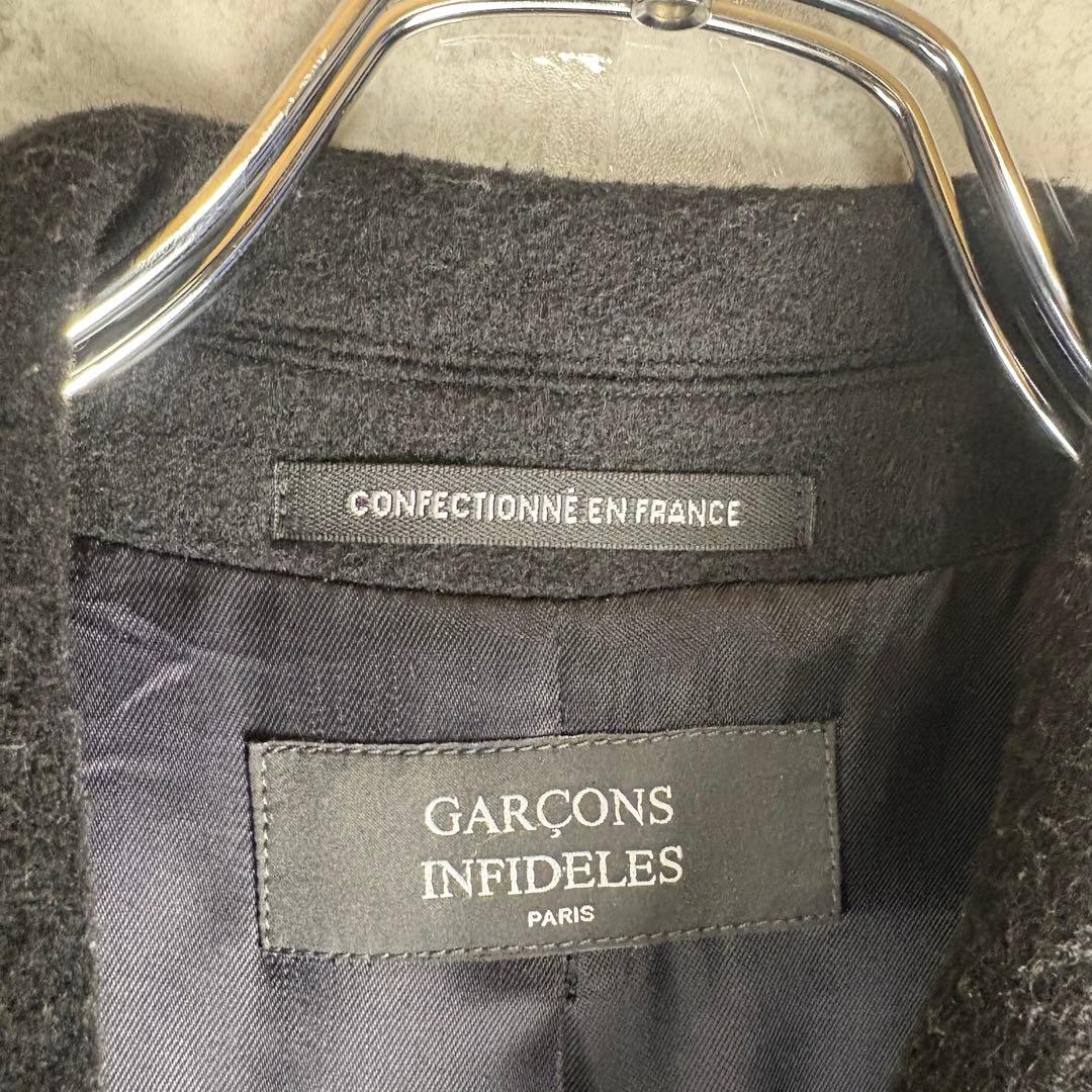 GARCONS INFIDELES ギャルソン　カシミヤ混　チェスター　コート