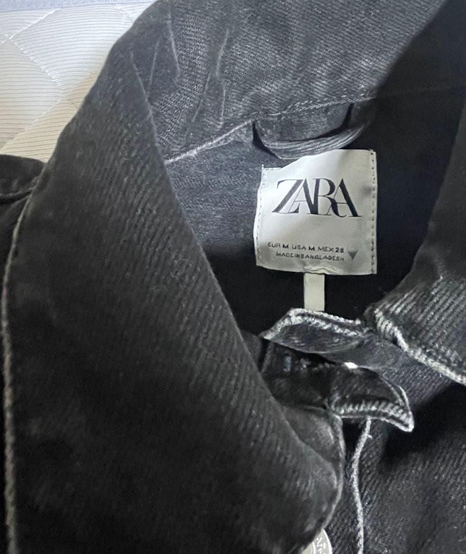 ZARA ジャンプスーツ カットアウト　デニム　オーバーオール