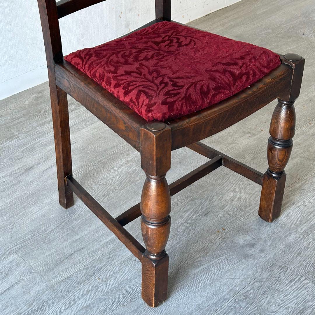 イギリス アンティーク 家具 ダイニング チェア 椅子 422A