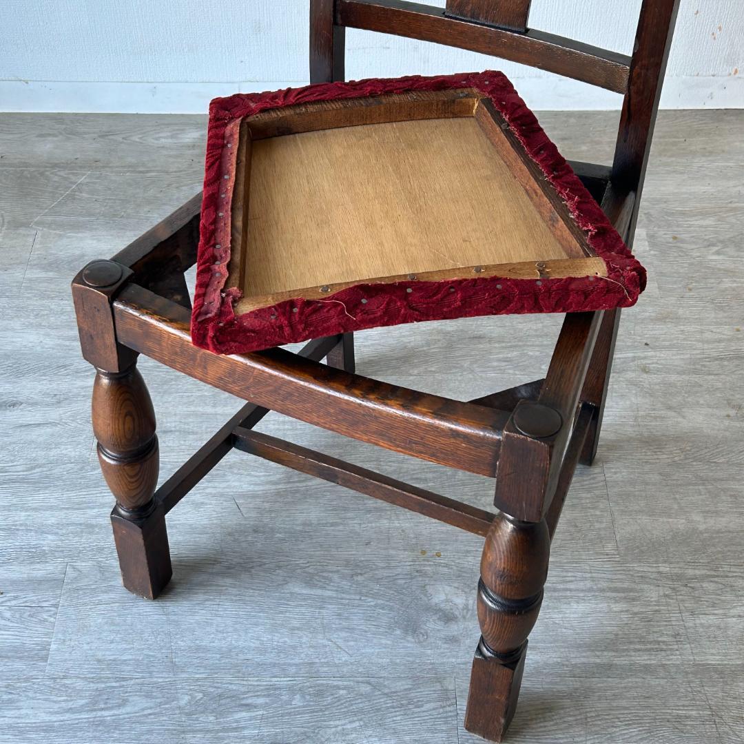イギリス アンティーク 家具 ダイニング チェア 椅子 422A