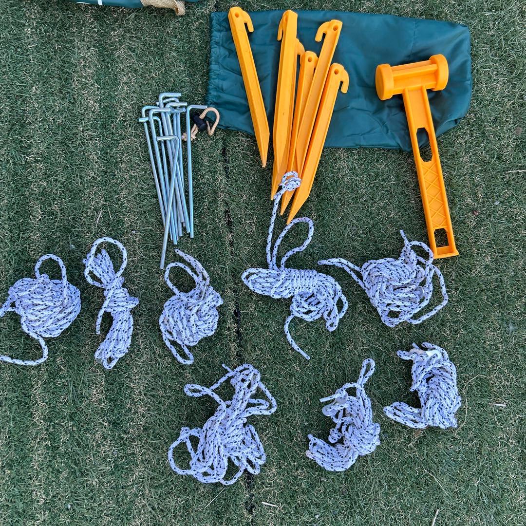 美品　スクエアスクリーン340 付属品完備　Coleman