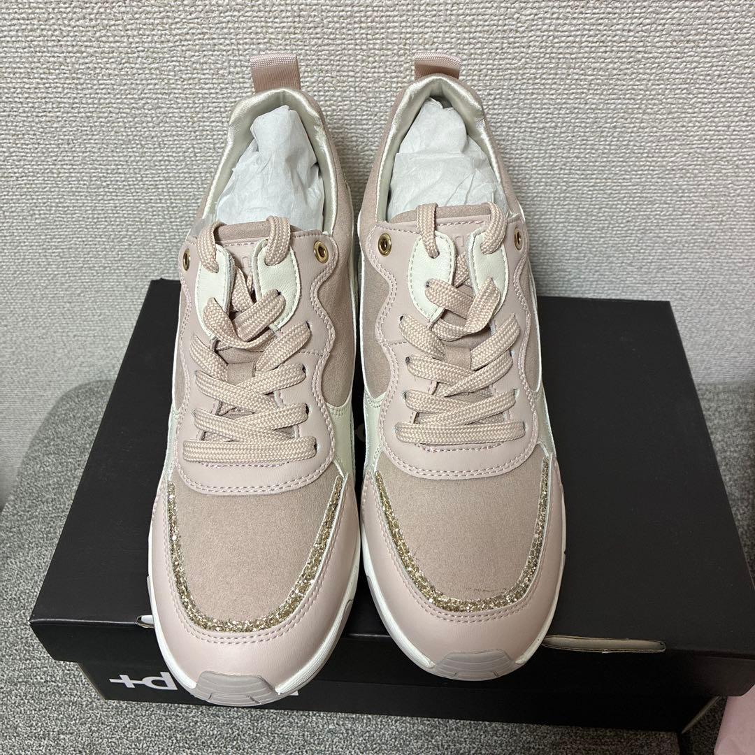 【〜2/8AM、新品】+diana IF 46545 PK3/PK1 スニーカー