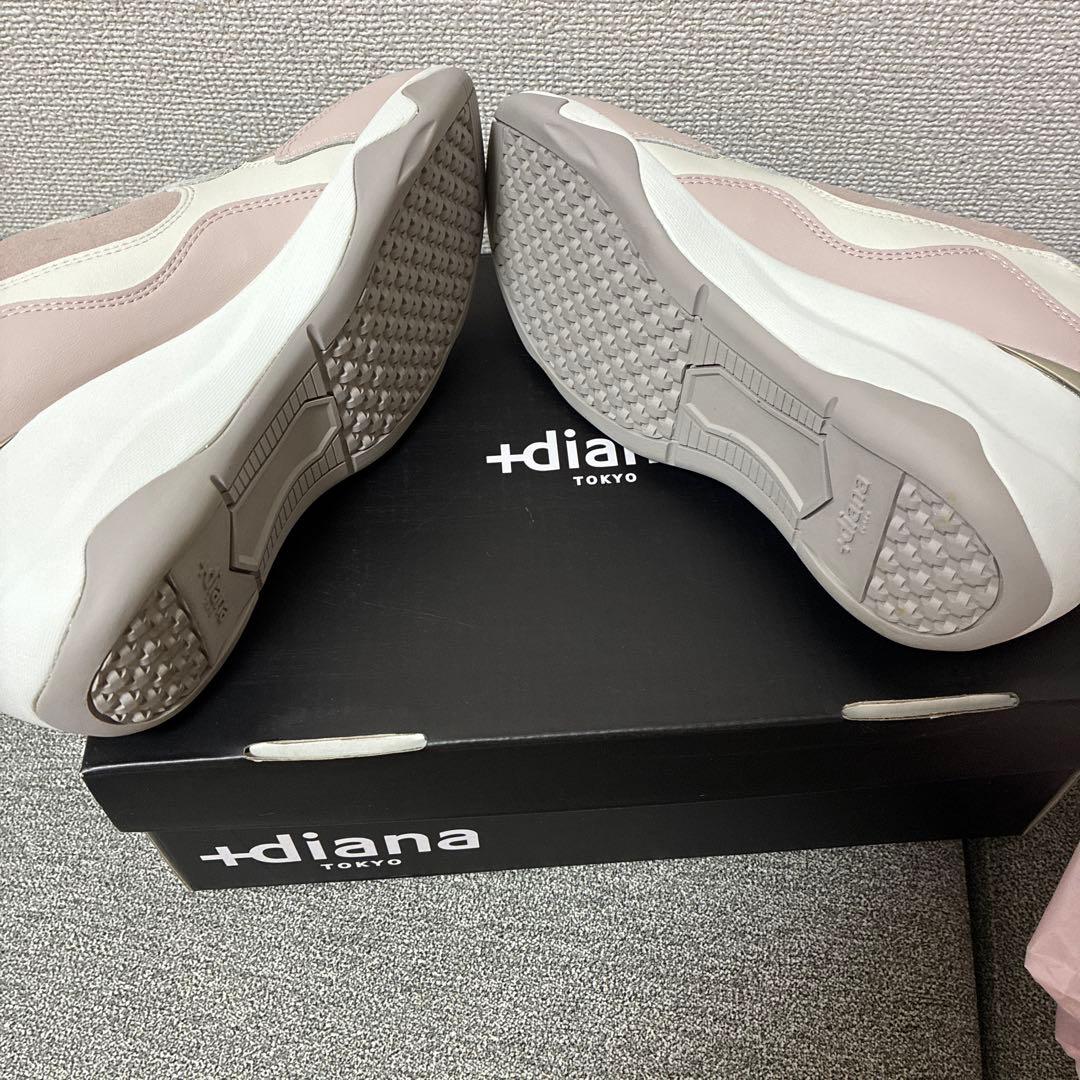 【〜2/8AM、新品】+diana IF 46545 PK3/PK1 スニーカー