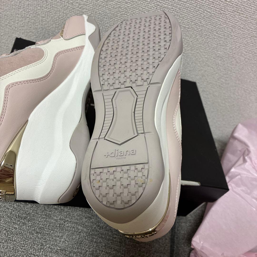 【〜2/8AM、新品】+diana IF 46545 PK3/PK1 スニーカー