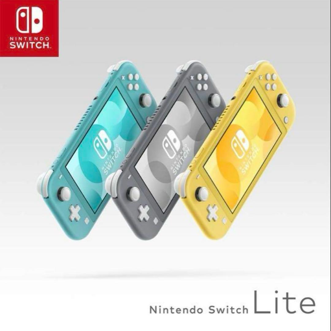 Nintendo Switch Lite 本体 グレー　スマブラ