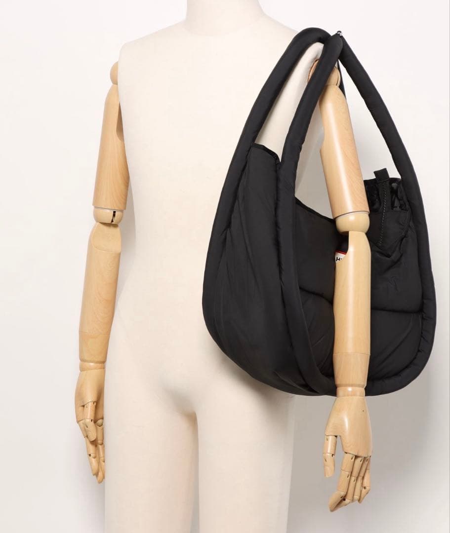 最終値下げ　HUNTER フレイムド パファー ラージ ホーボー