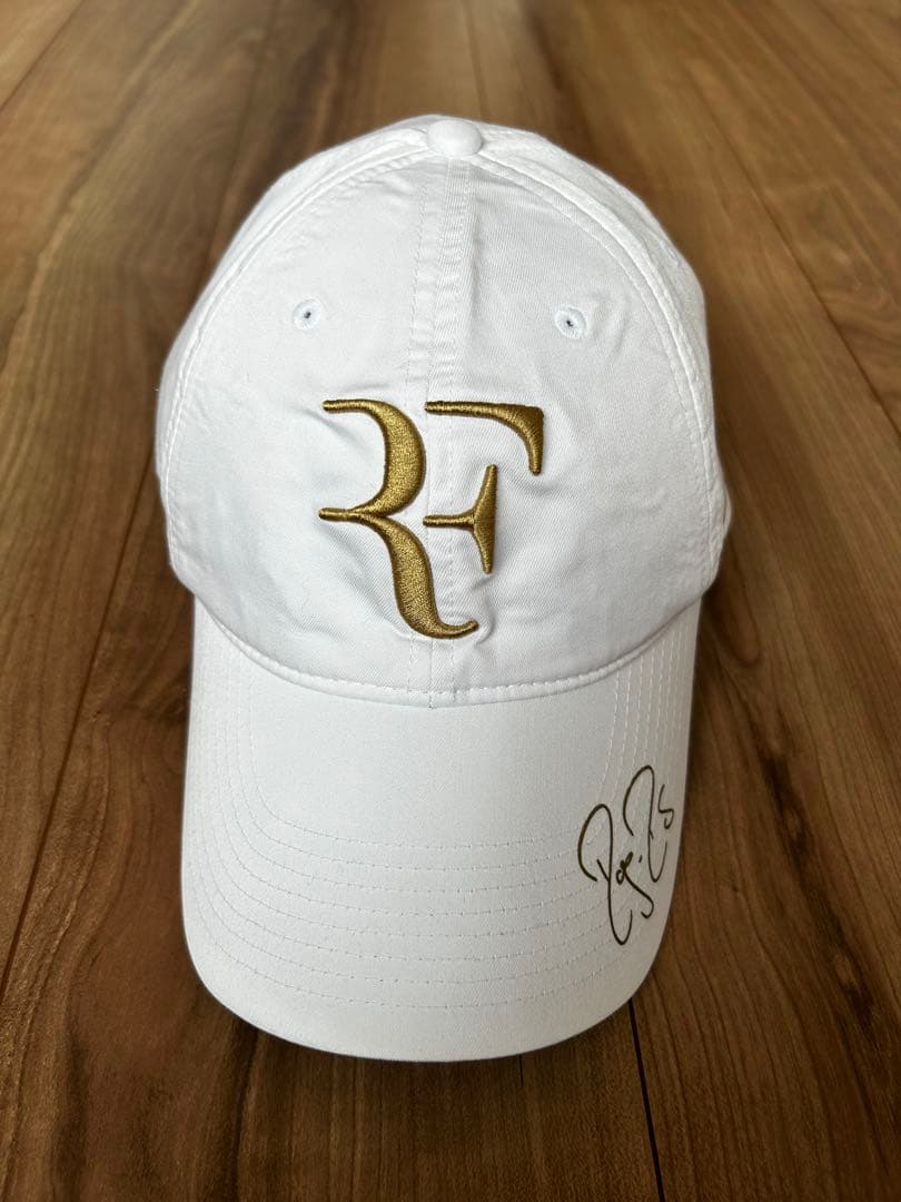 ナイキ フェデラー RF キャップ 金 ゴールド クレディ・スイス ②