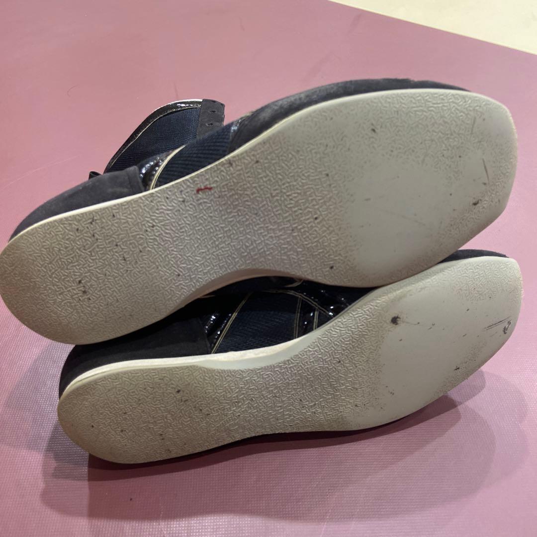 asics ボクシングシューズ ハイカット　ブラック