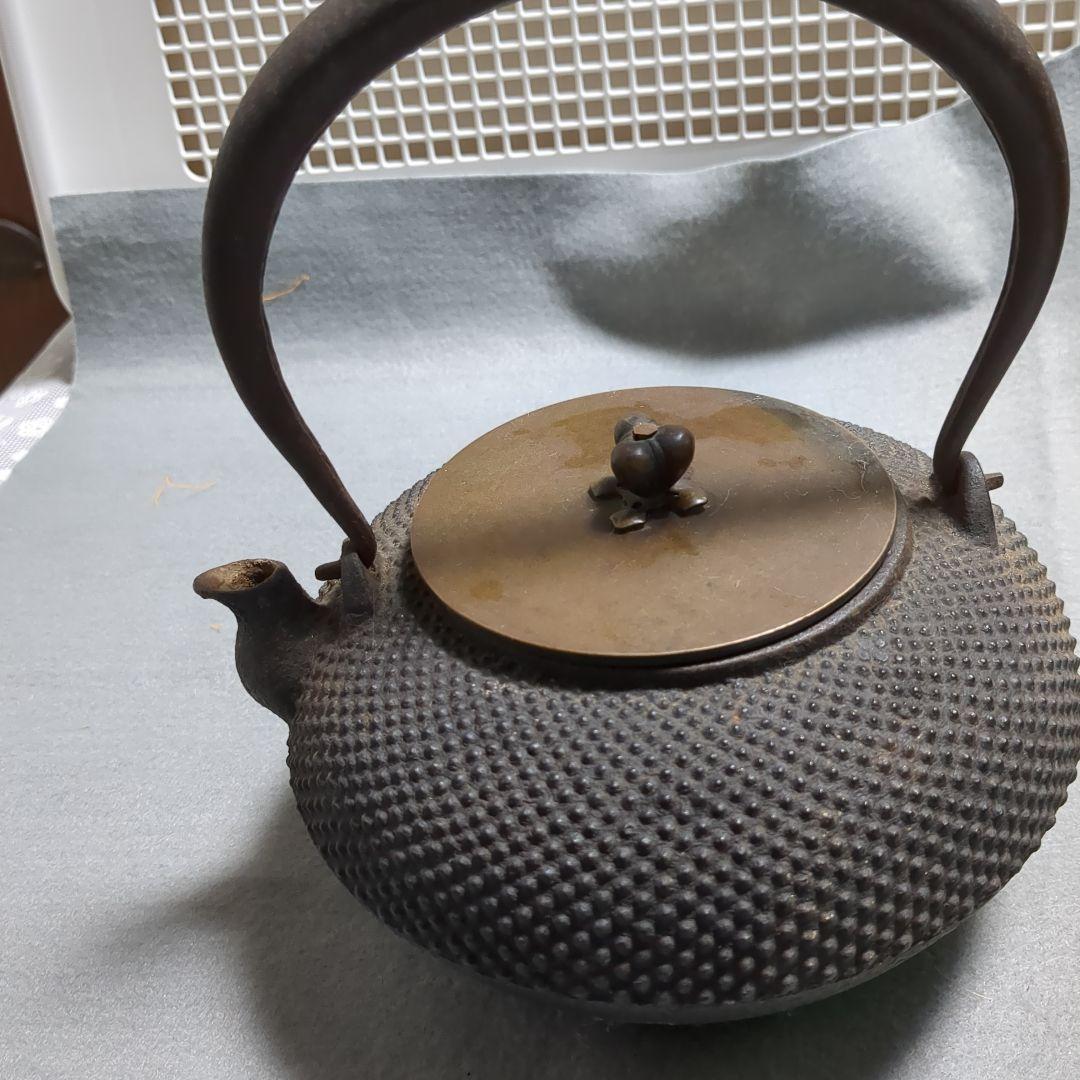 龍文堂のアラレ持ち手に桜金襴時代物