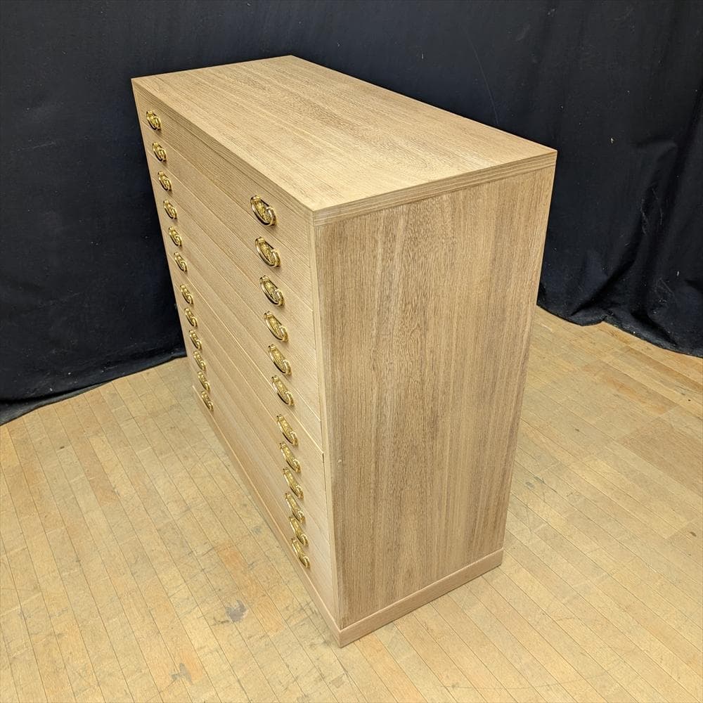 桐　天然木　12段　着物箪笥　桐箪笥　衣装箪笥　箪笥　タンス　チェスト　収納