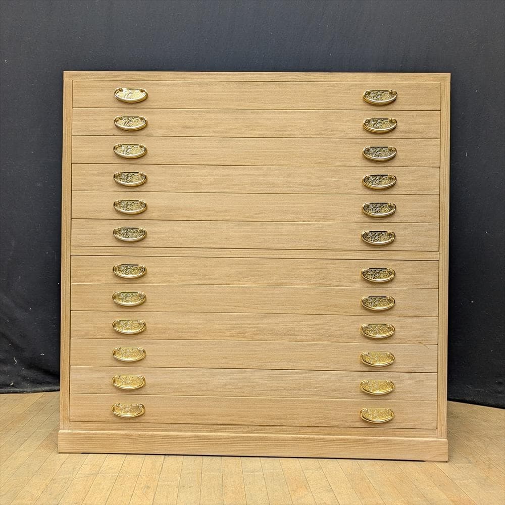 桐　天然木　12段　着物箪笥　桐箪笥　衣装箪笥　箪笥　タンス　チェスト　収納