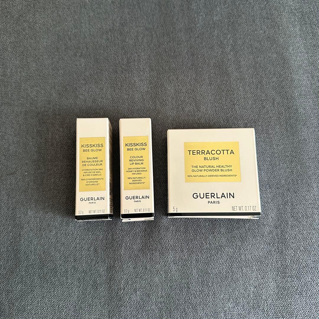 GUERLAIN キスキスビーグロウ2本×チーク