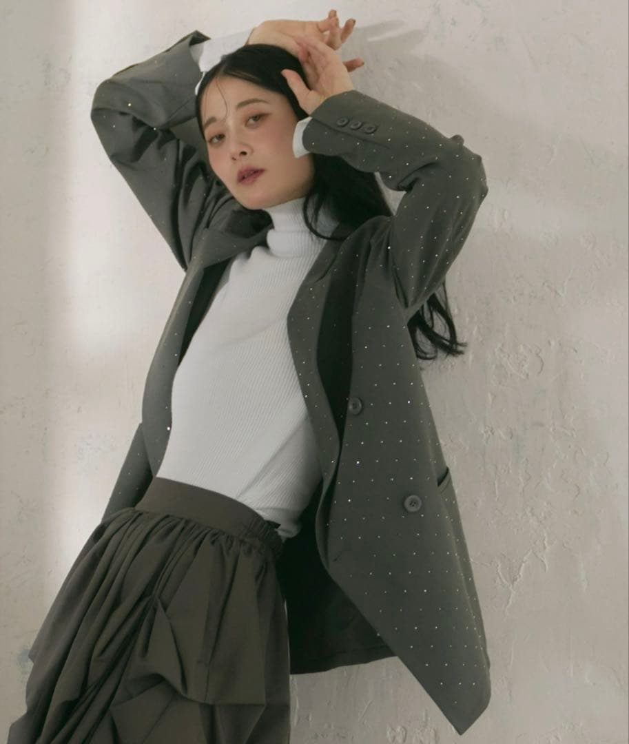 olu. ラインストーンジャケット