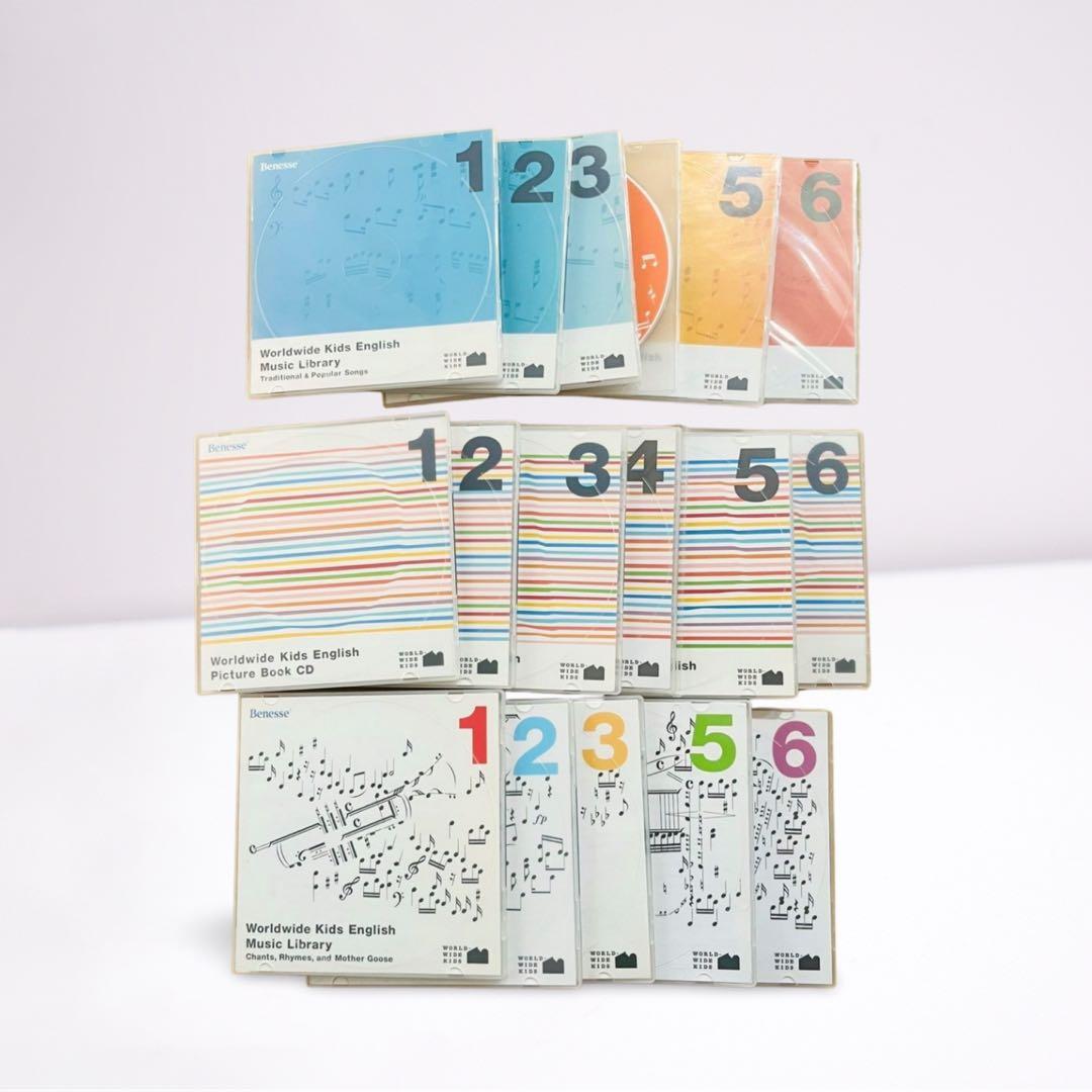 Benesse Worldwide Kids English DVD&CDセット