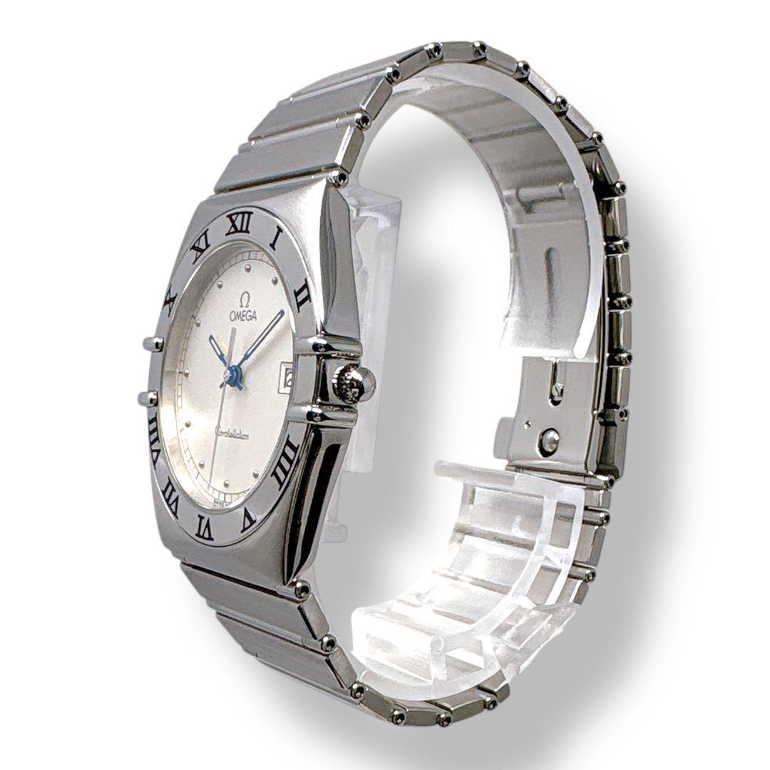 オメガ コンステレーション クォーツ QZ メンズ 腕時計 ブランド 稼働 美品