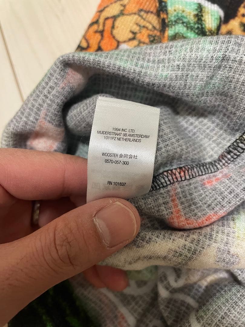 H*様 supreme Sacred Heart Waffle L/S Top