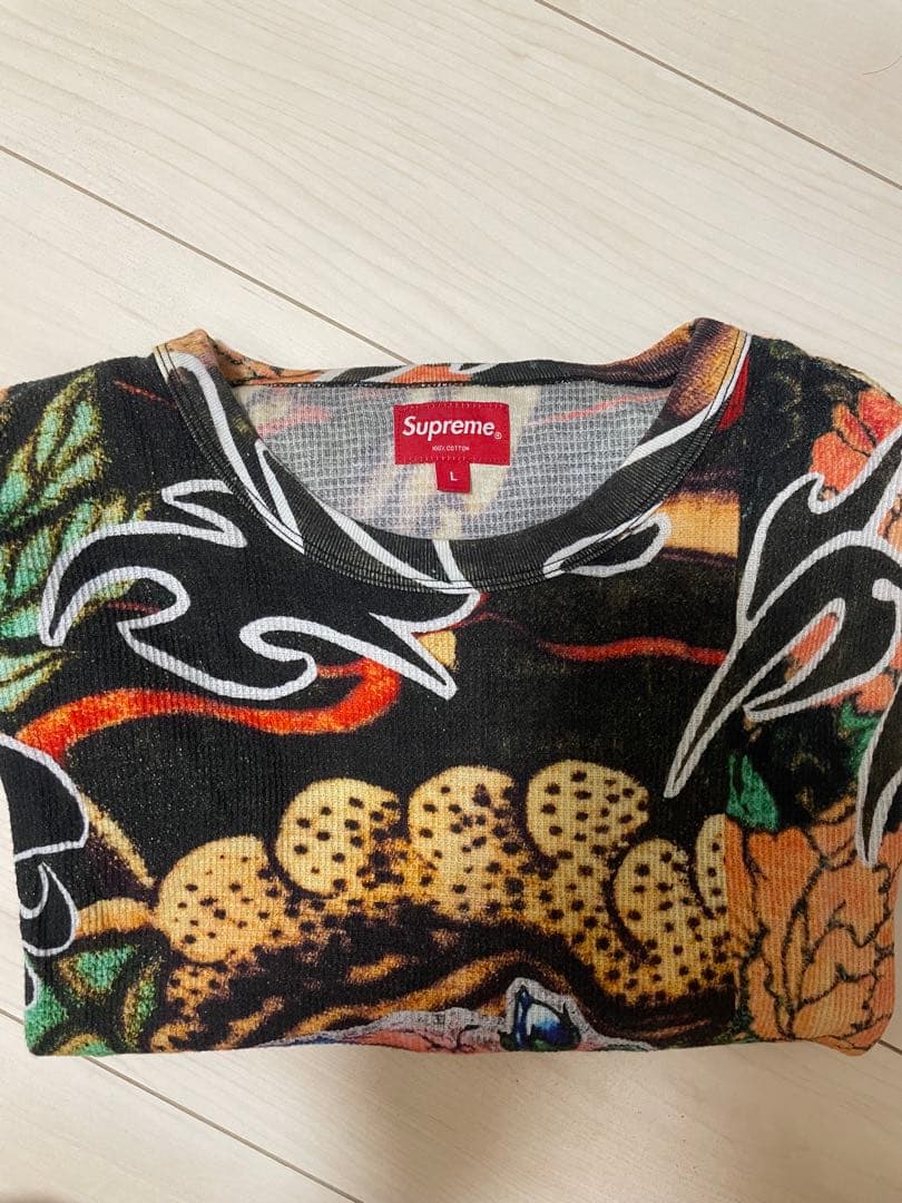 H*様 supreme Sacred Heart Waffle L/S Top