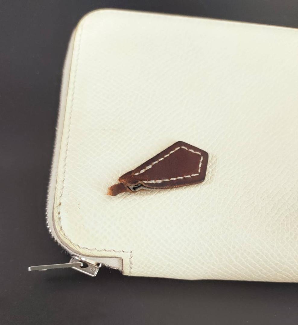 エルメス　アザップ　シルクイン　ヴォーエプソン　クレ　オフホワイト　2020年製