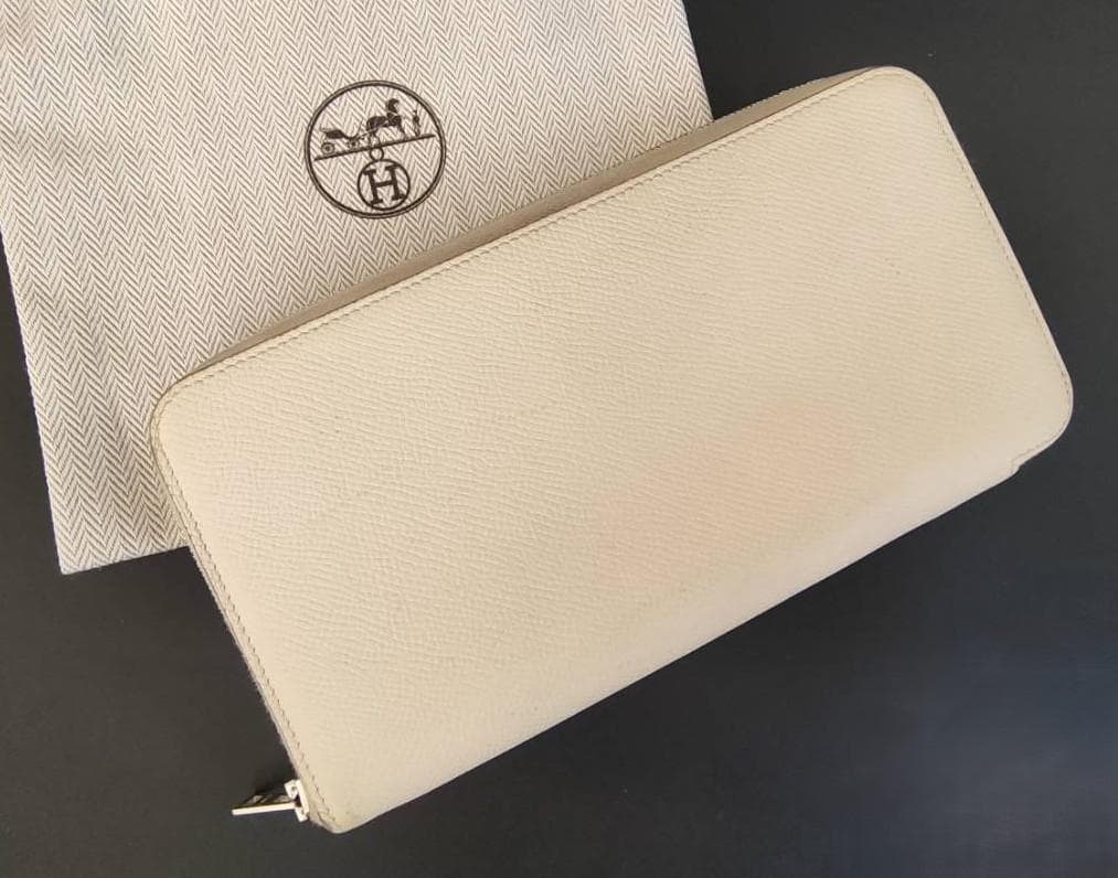 エルメス　アザップ　シルクイン　ヴォーエプソン　クレ　オフホワイト　2020年製