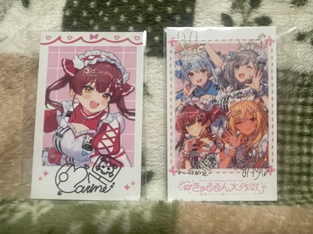 【神吉】きゅるるん大作戦 3期生 会場限定チェキ付＋宝鐘マリンチェキセット