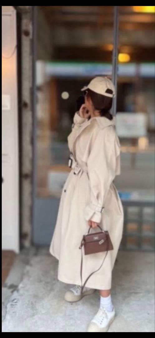 ロージーモンスター　RosyMonster ハンサムトレンチコート　ベージュ