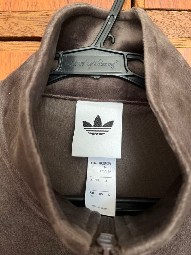 adidas アディダス　ファイヤーバード トラックトップ ベロア