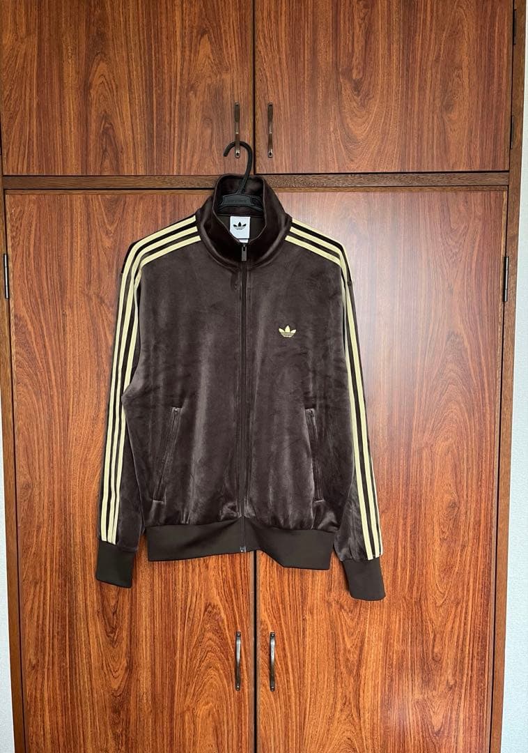 adidas アディダス　ファイヤーバード トラックトップ ベロア