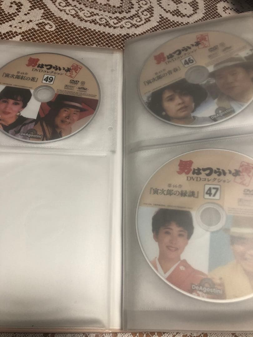 動作確認済み DeAGOSTINI 男はつらいよDVDコレクション 全50巻揃い