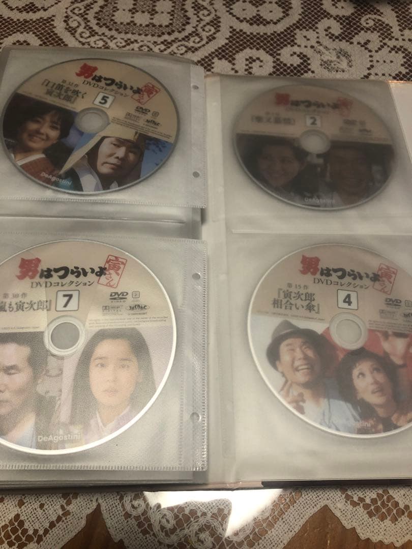 動作確認済み DeAGOSTINI 男はつらいよDVDコレクション 全50巻揃い
