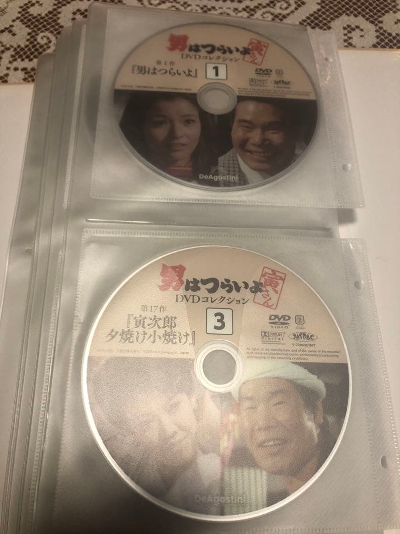 動作確認済み DeAGOSTINI 男はつらいよDVDコレクション 全50巻揃い
